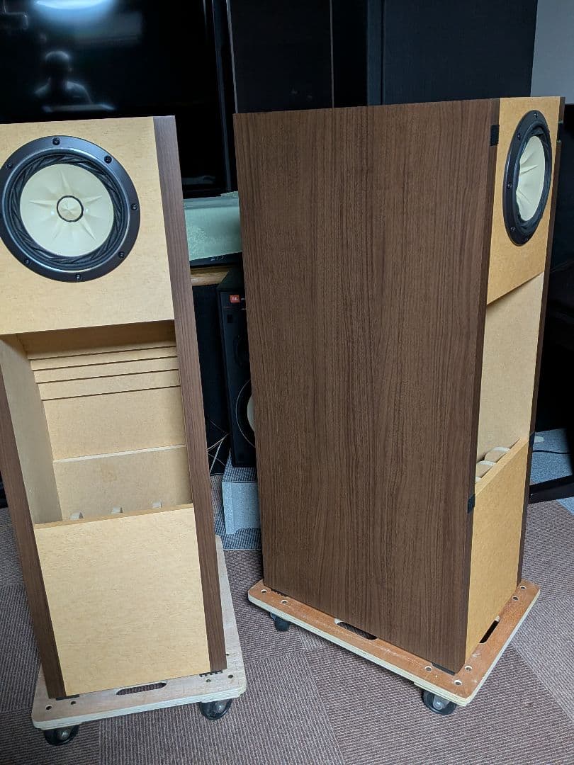 バックロードホーンFostex FE208Ｅ∑　自作品　北海道引取り限定