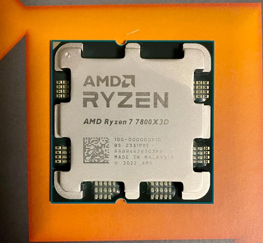 AMD Ryzen7 7800X3D 国内正規品