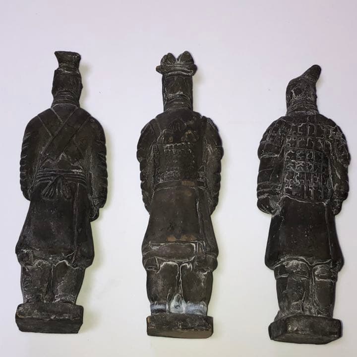 中国 兵馬俑 レプリカ3体セット