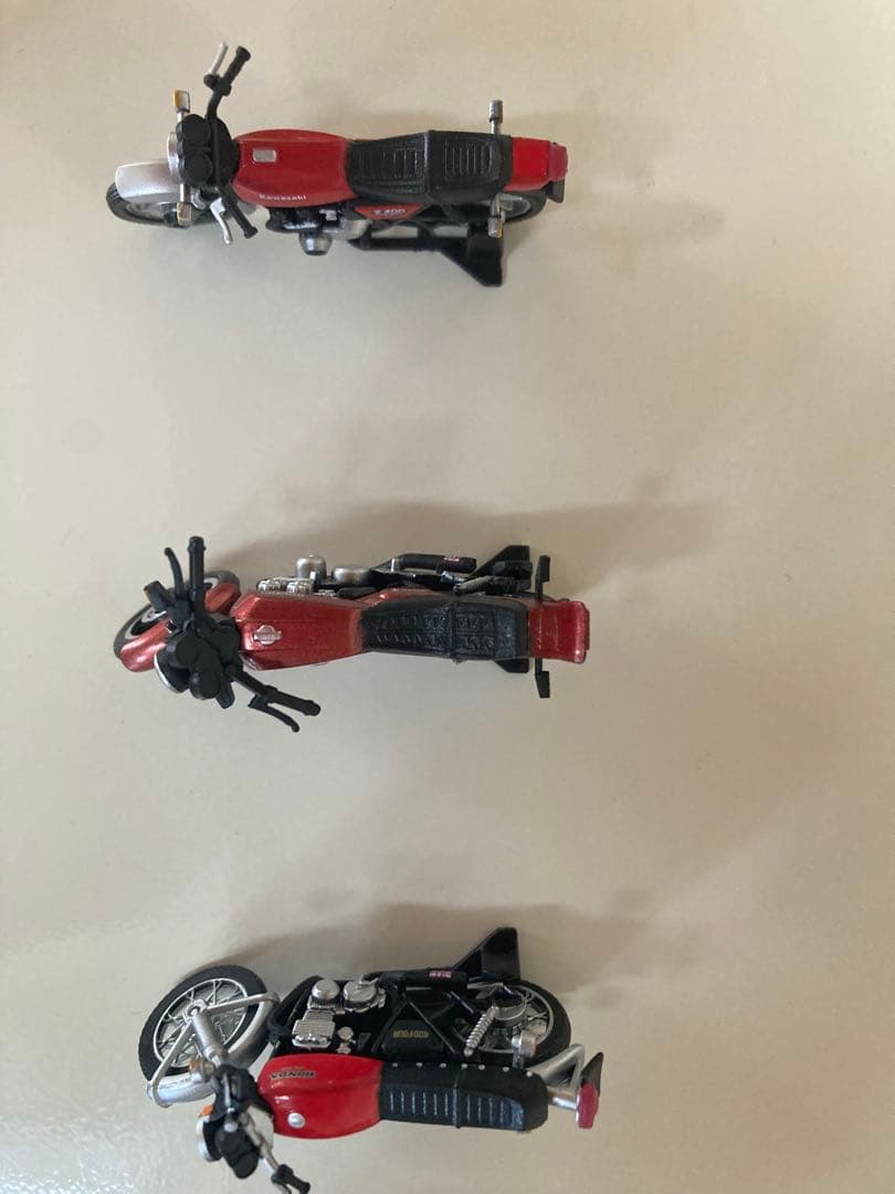 旧車バイクミニチュア 8台セット (おまけ2台)