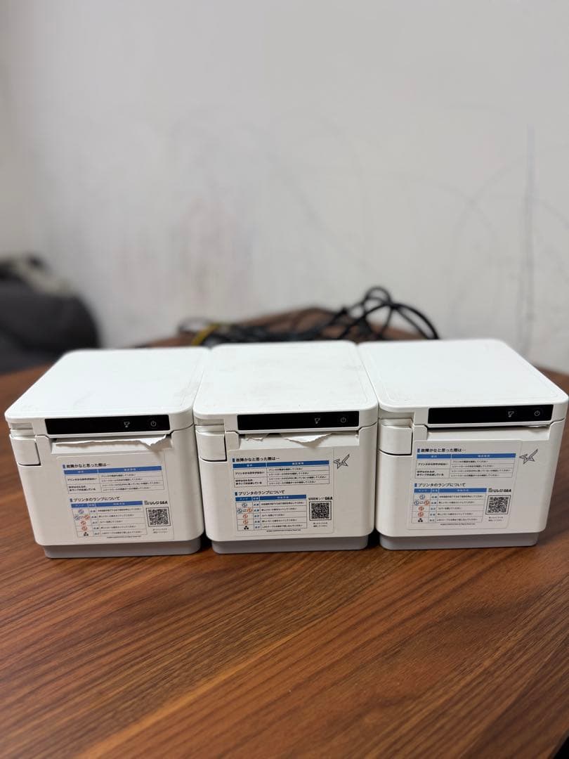 美品・プリンター/mC-Print3 MCP31L×3台
