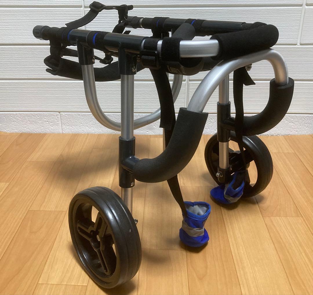 くみちゃん♪ページ　中型犬用2輪4輪切り替え仕様車椅子　歩行器