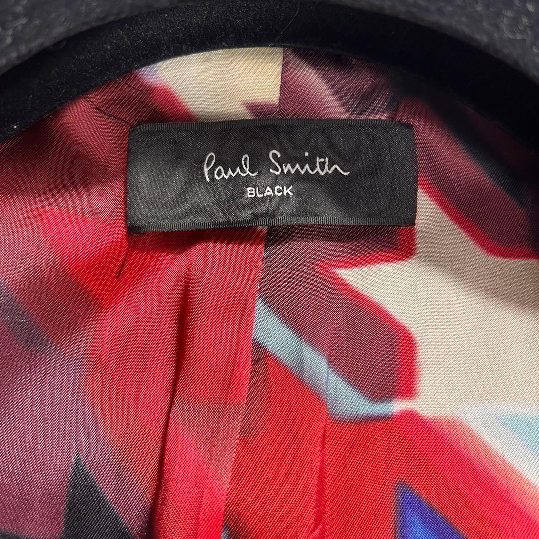 美品✨PaulSmith チェスター ロング コート 内側 千鳥マルチカラー Ｌ