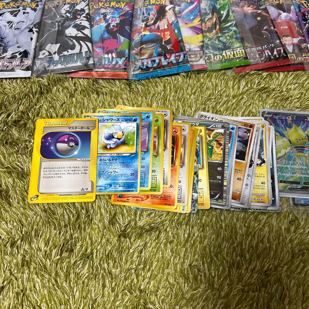 ポケモンカード　引退品　絶版パック、カード、BOX