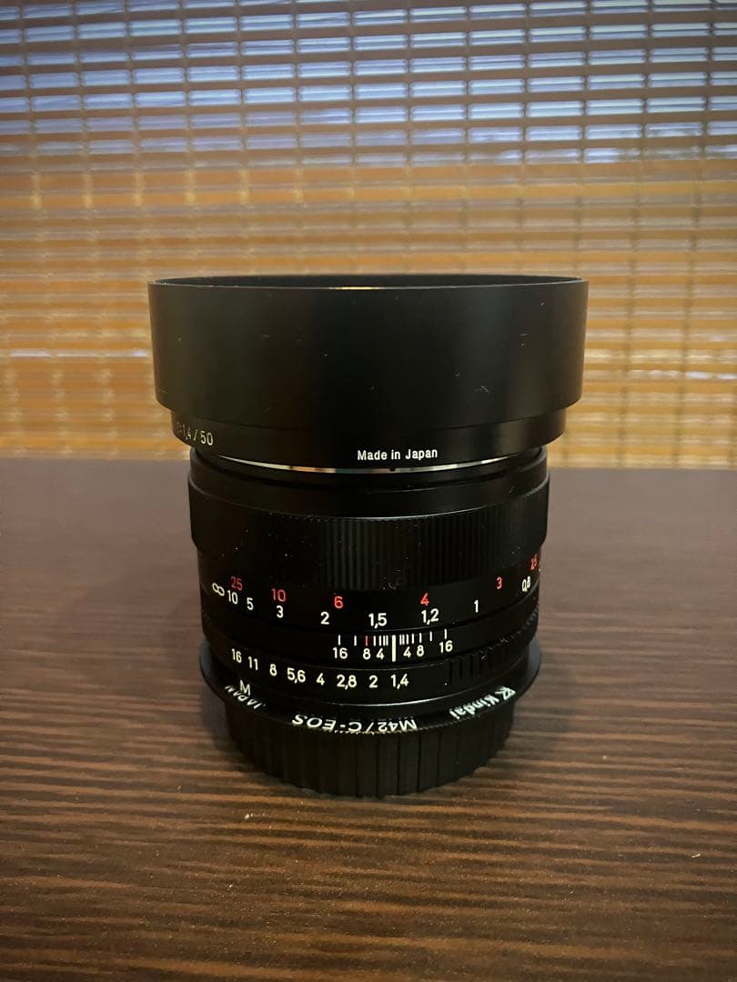 プラナー T* 50mm F1.4 ZS M42 カールツァイス