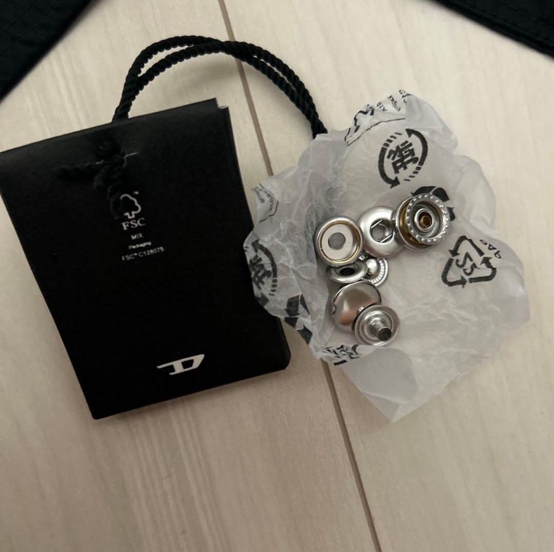 仲良しさん　専用　 DIESEL ブラック シングルライダースジャケット