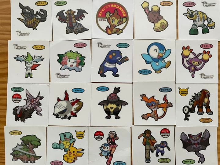 ポケモンパンシール デコキャラシール