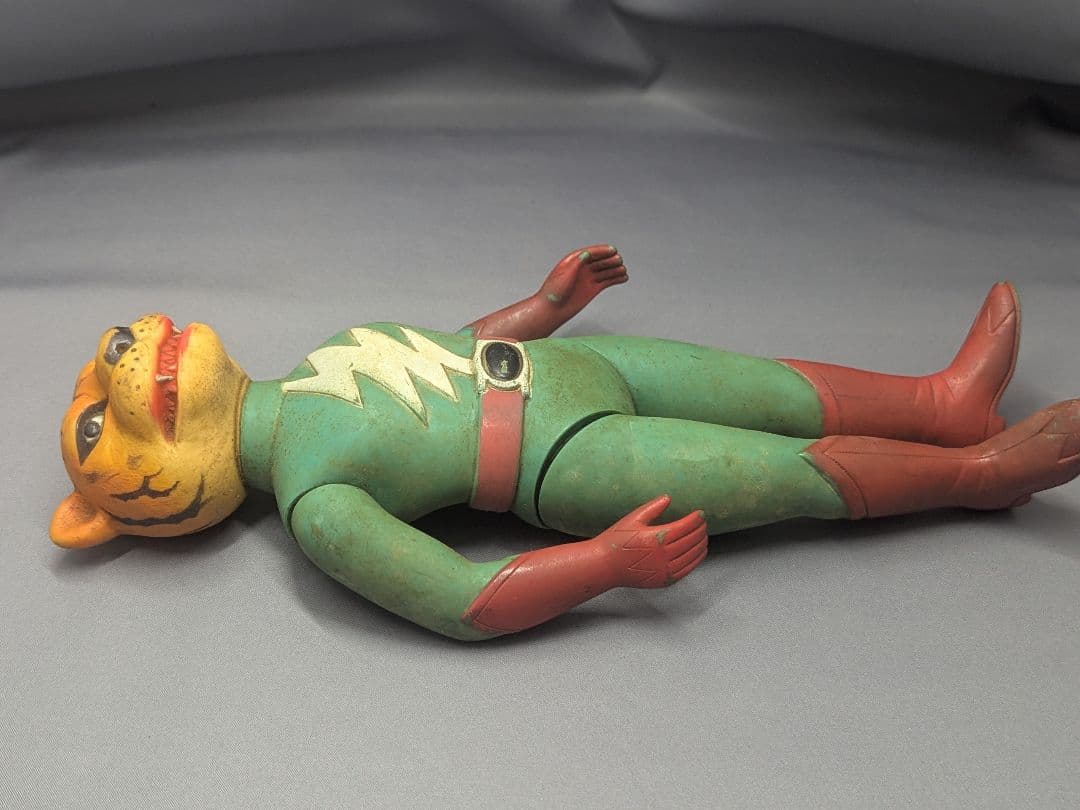 【当時物】 鉄人タイガーセブン ブルマァク レアソフビ