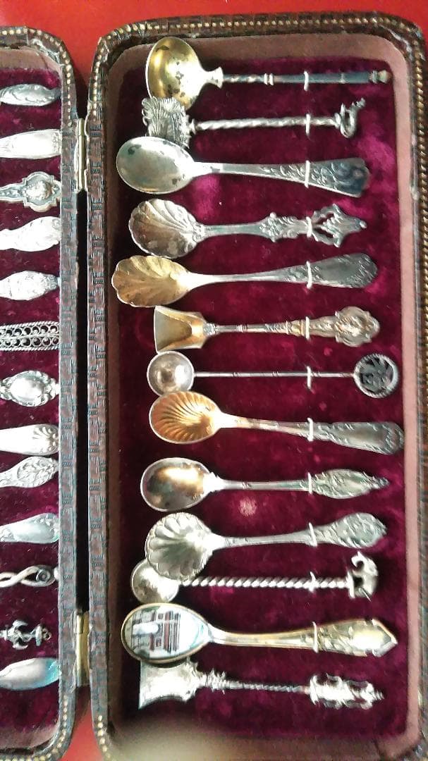 アンティークミニスプーンセット