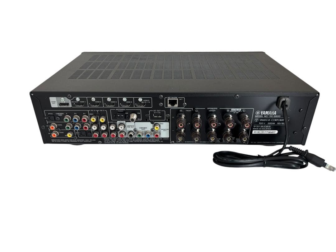 Yamaha RX-S600 AVアンプ 本体と付属品完備
