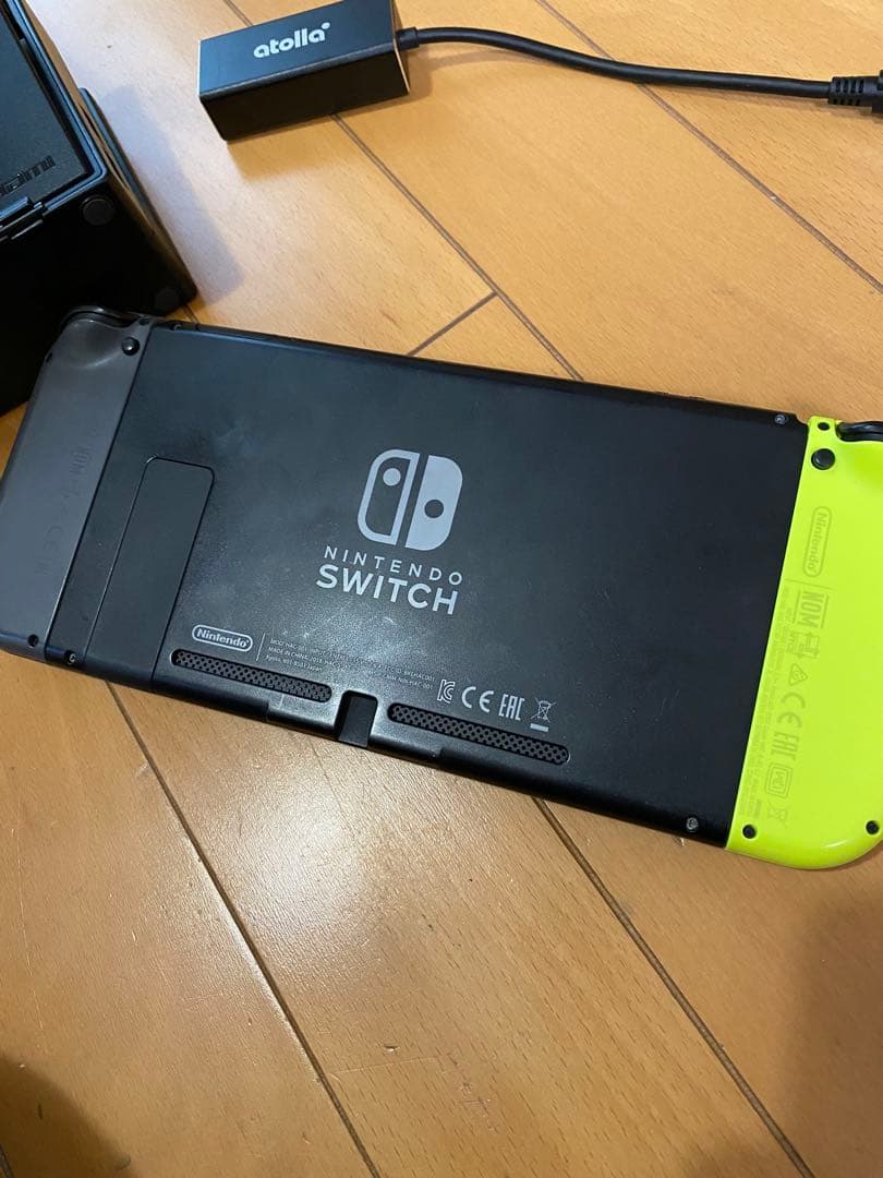 ま*り様 Nintendo Switch 本体 + プロコントローラー2個　ジャ