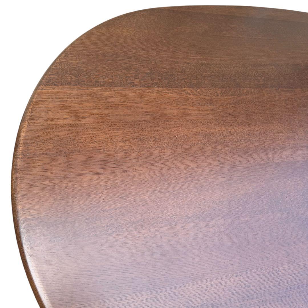 ダイニングテーブル 飛騨産業 キツツキ　豆型　森のことば　オーク材　無垢材