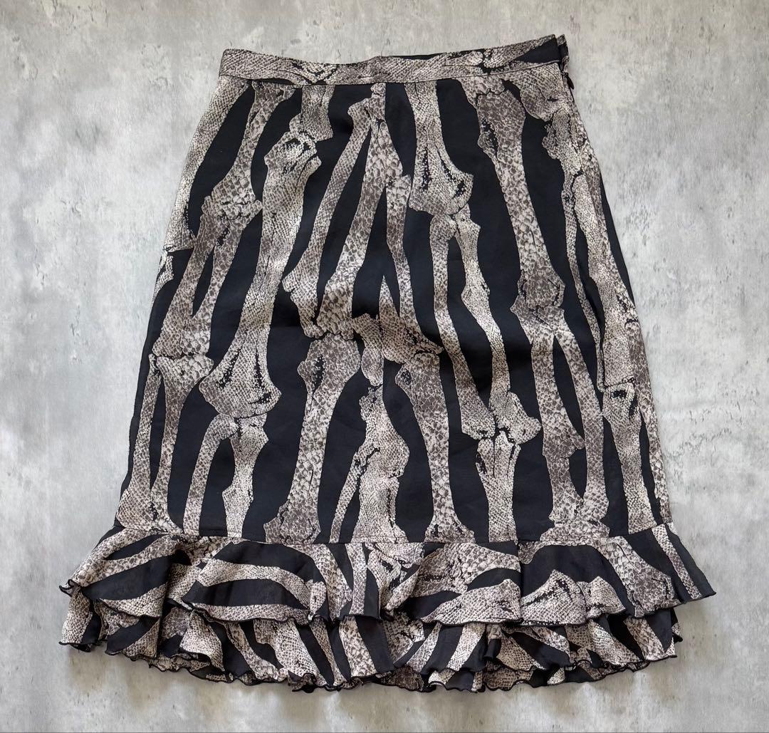 hysterics ヒステリックス ボーンスカート　y2k