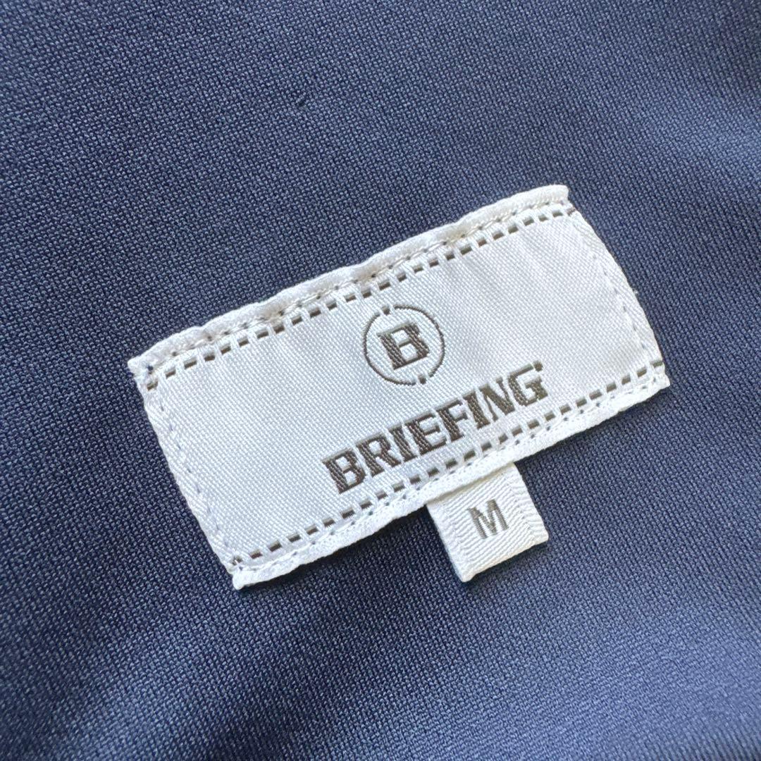 BRIEFING ネイビーパーカー　フード付き　レディース