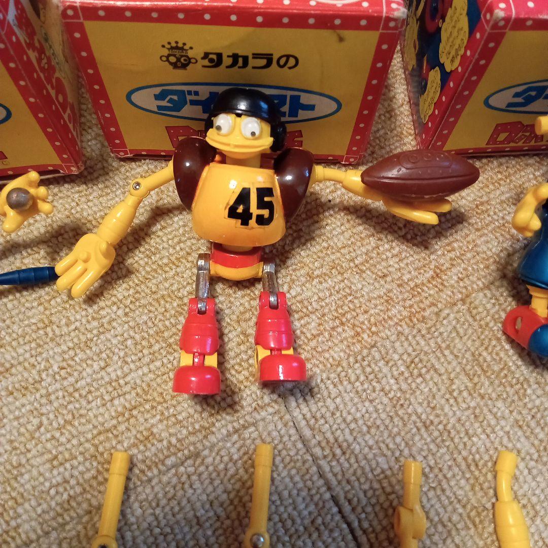 ロボダッチ　野球ロボ　フットボールロボ　ロボQ　ロボX　ロボZ