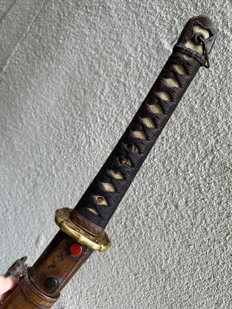 軍刀　拵え　日本刀　模造刀　日本軍　指揮刀 短剣　脇差　居合刀　全長88.7cm