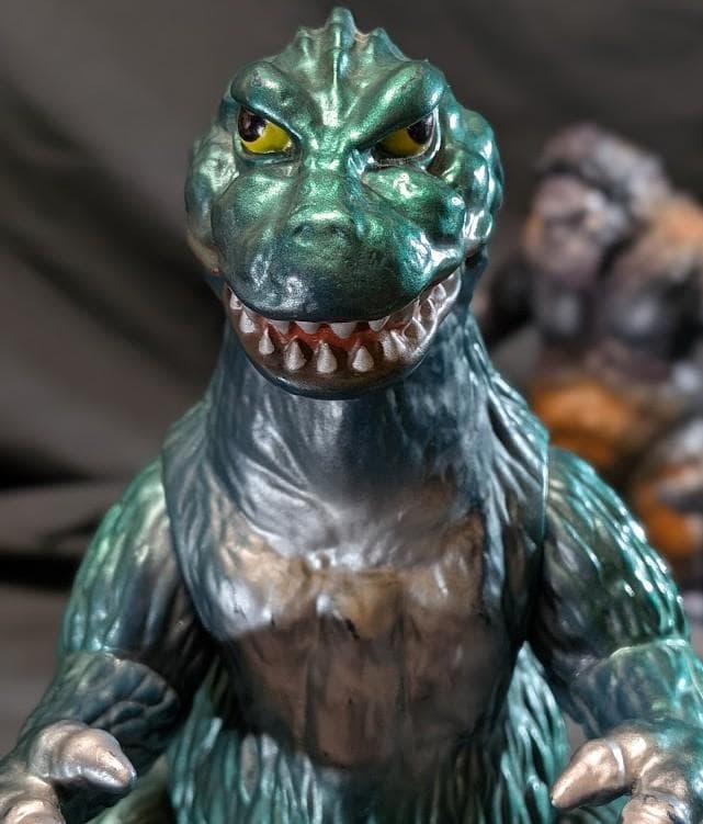 ゴジラ（Ｍ１号）＆ゴリラ１号（APES JAPAN）ソフビフィギュア２体セット