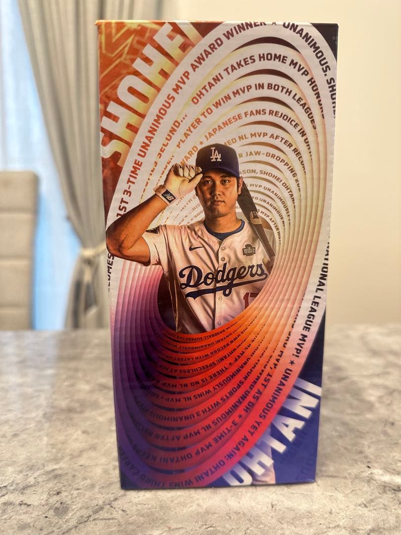 【即日発送可能】大谷翔平ボベルヘッド　ドジャースMVP記念