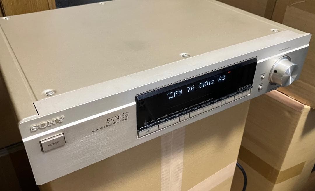 【美品・動作品】SONY SA50ES　定価44,000円　チューナー