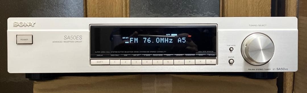【美品・動作品】SONY SA50ES　定価44,000円　チューナー