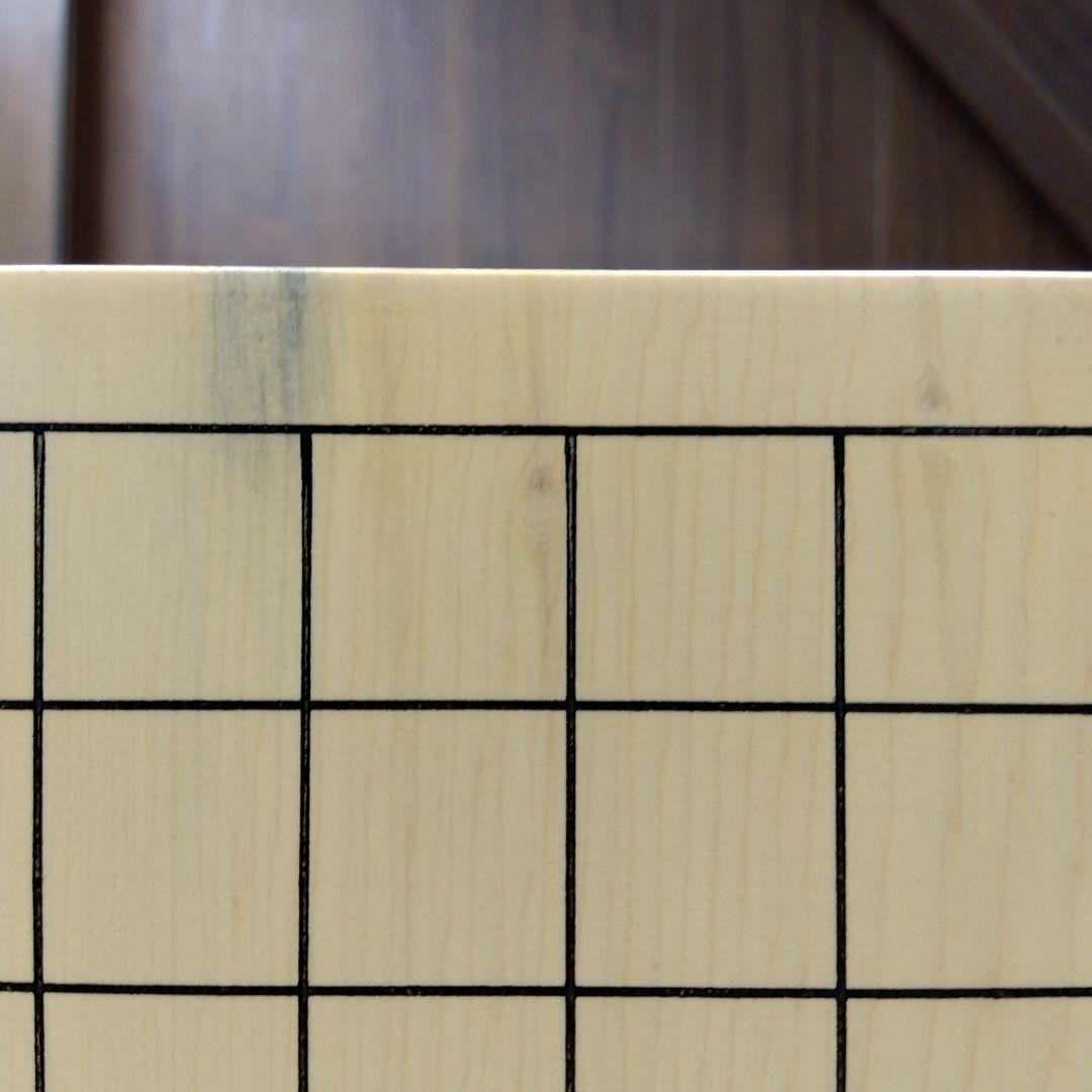 【国産　本榧　5寸碁盤　木表③】
