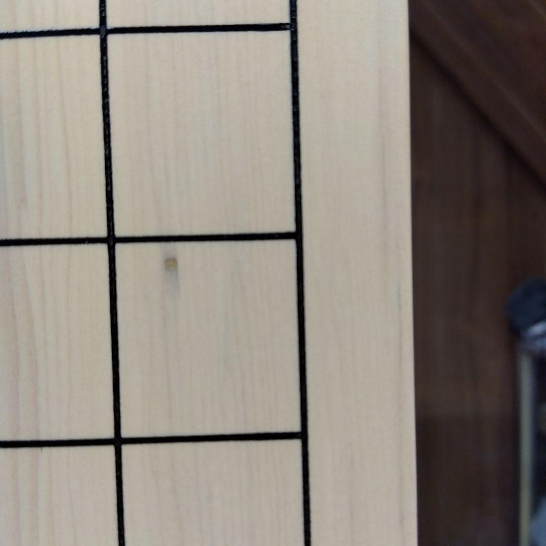 【国産　本榧　5寸碁盤　木表③】