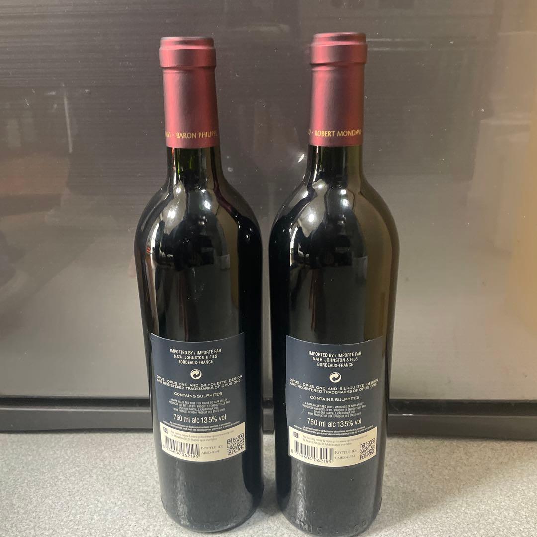 2本 750ml Opus One オーパスワン 2019 750ml(20)