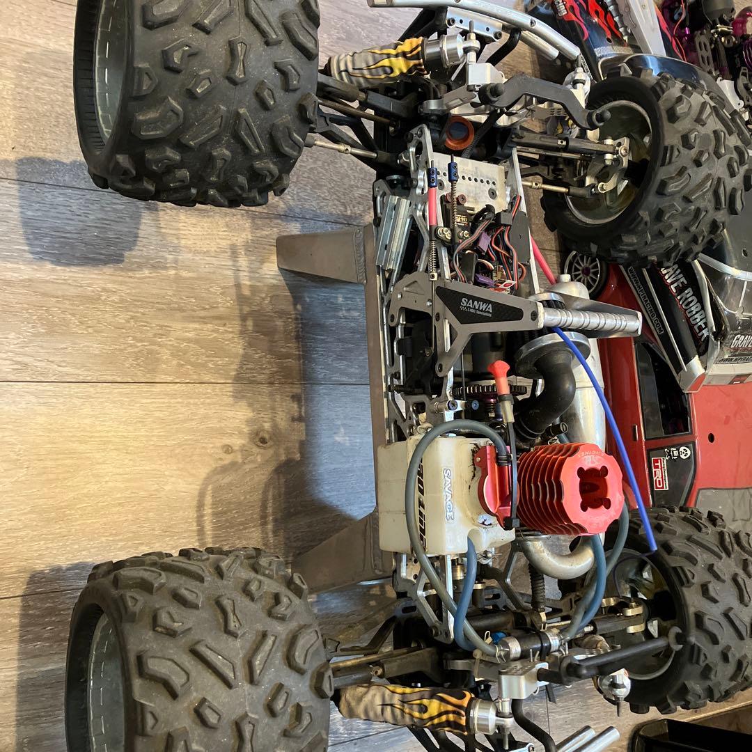 hpi サベージ　ドリフ　エンジンバイク　ミニッツ