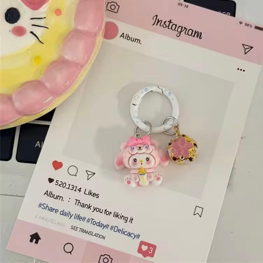 【新品未使用】サンリオ ボンボンドロップシール 8種類 ★おまけ付★