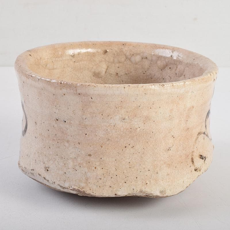 加藤唐九郎（一ム斎）作　古志戸窯　志野茶碗　銘白妙　清水公照極め箱　MR9413