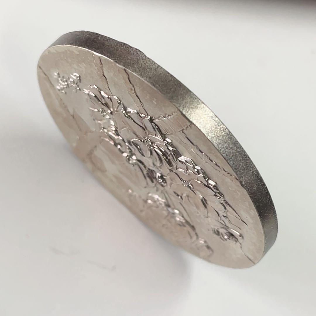 造幣局 昭和62年 純銀メダル 桜の通り抜け 品位証明 SV1000 箱付き