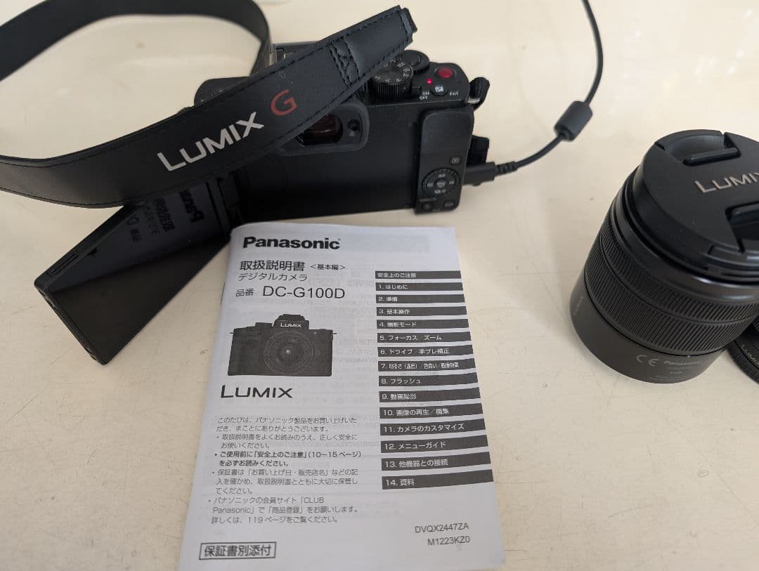 Panasonic LUMIX デジタルカメラDC-G100D ダブルフレーム