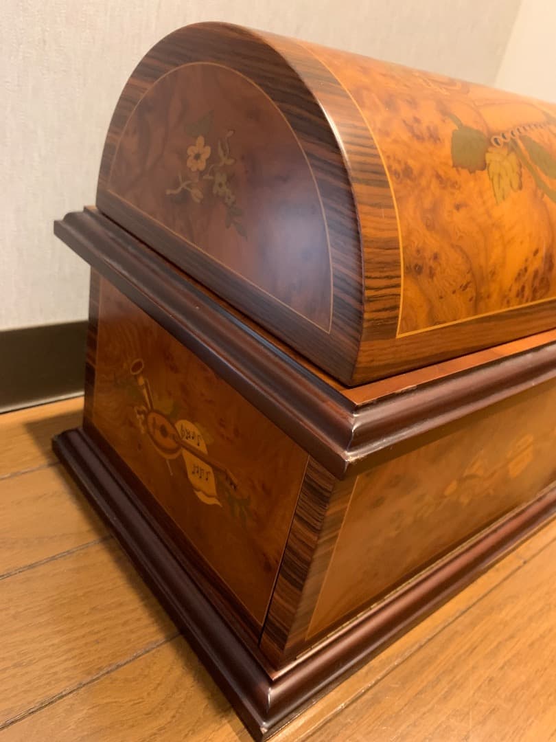 木製オルゴール　ジャンク品