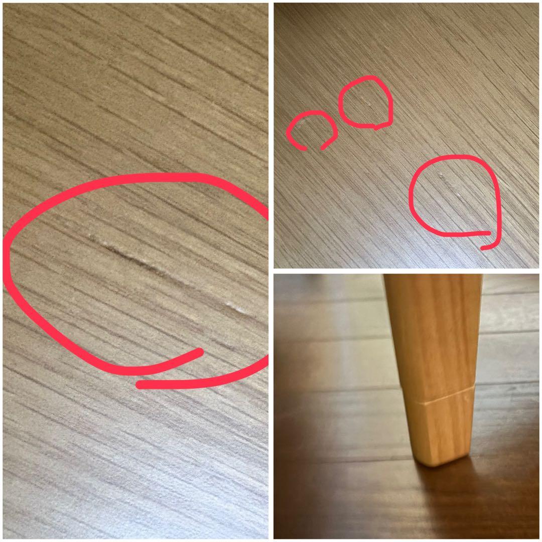 ❣️最終値下げ❣️ヒーターが選べる年中使えるデザインにこだわった円形こたつテーブル