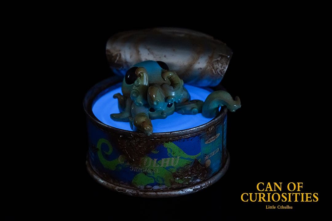 好奇心の缶詰　河童　マーメイド　クトゥルフ　フィギュア　スタチュー　アートトイ