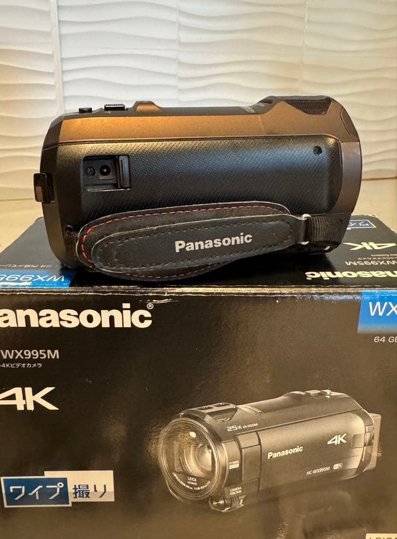 Panasonicパナソニック 4Kハイビジョンビデオカメラ HC-WX995M