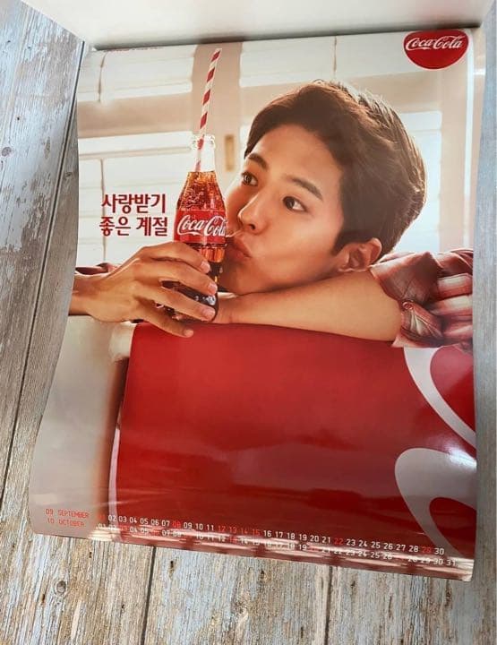 パクボゴム 2019年コカコーラカレンダー(絶版）