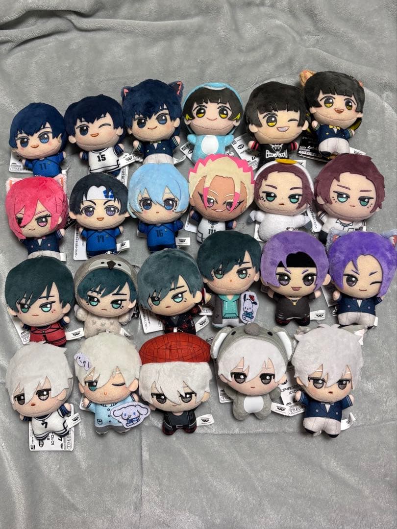 ブルーロック　ちびぐるみ　23体セット