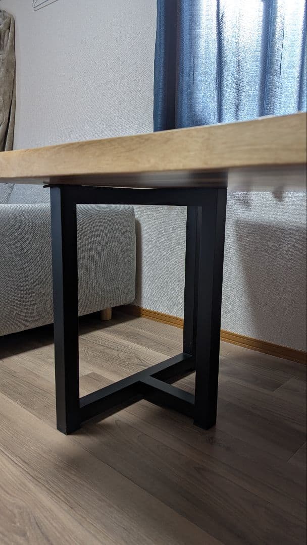 無垢 一枚板 モンキーポット テーブル ②脚のみ