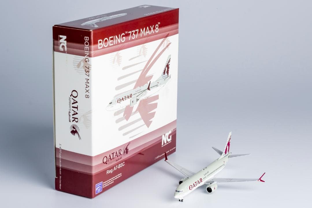 カタール航空 737MAX8 A7-BSC 1/400
