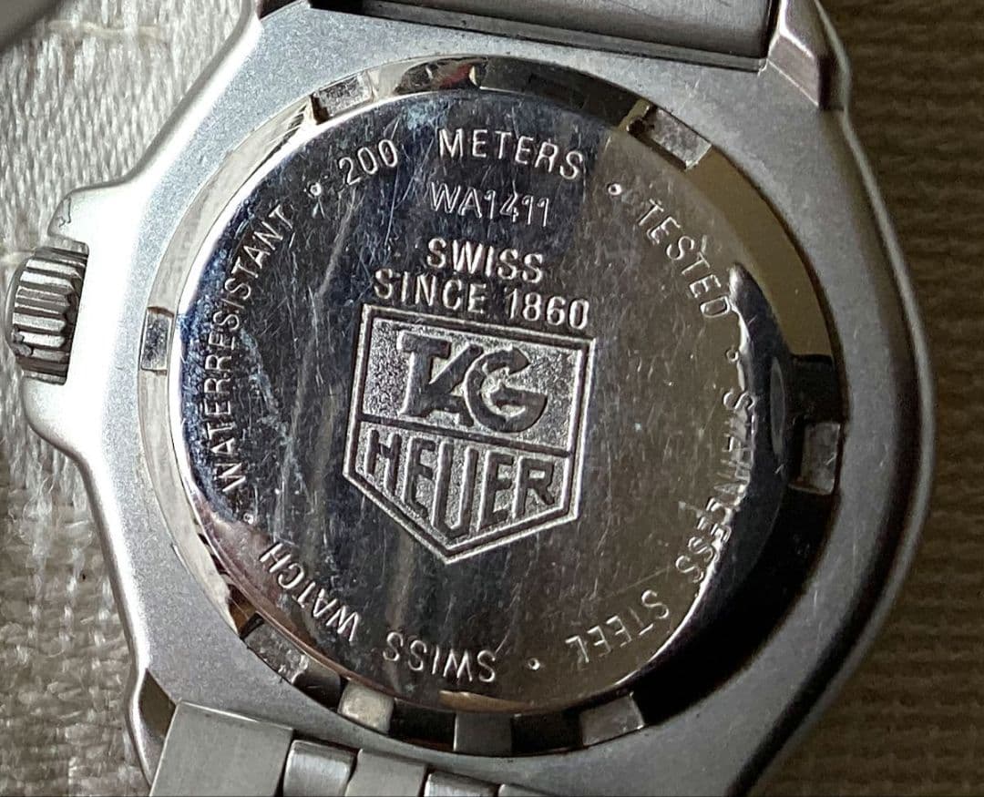 タグホイヤー WA1411 プロフェッショナル 200m クオーツ 腕時計