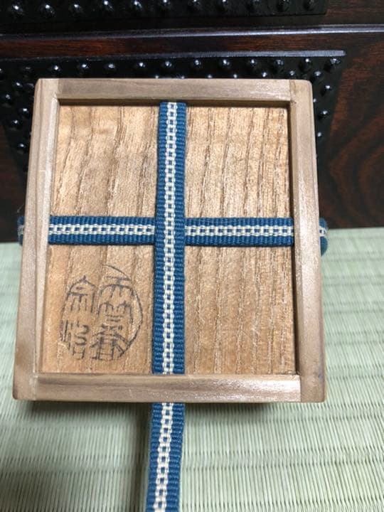 茶道具 香合インテリア 小物 亀甲紋 蒔絵香合 錫 室町時代から江戸時代初期