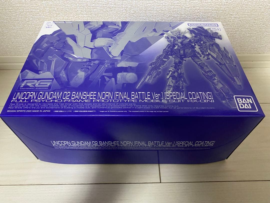 新品未組立　RG ユニコーンガンダム バンシィ スペシャルコーティング