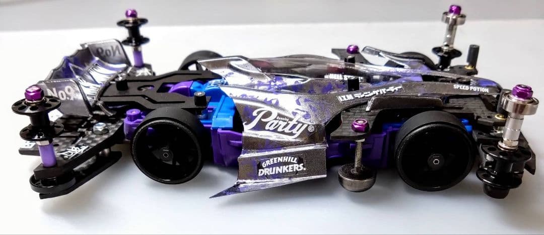 ミニ四駆 完成品 エアロアバンテ MSフレキ アバンテ