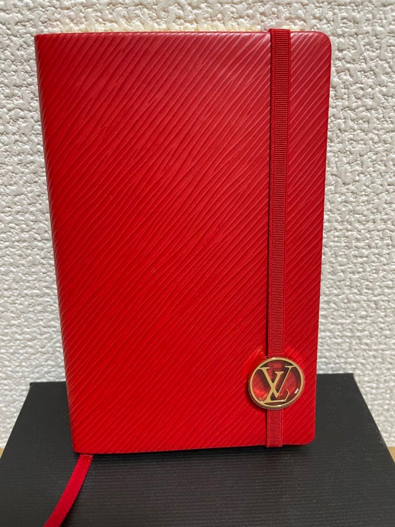 ルイヴィトン カイエ ギュスターヴ レッド ノート メモ