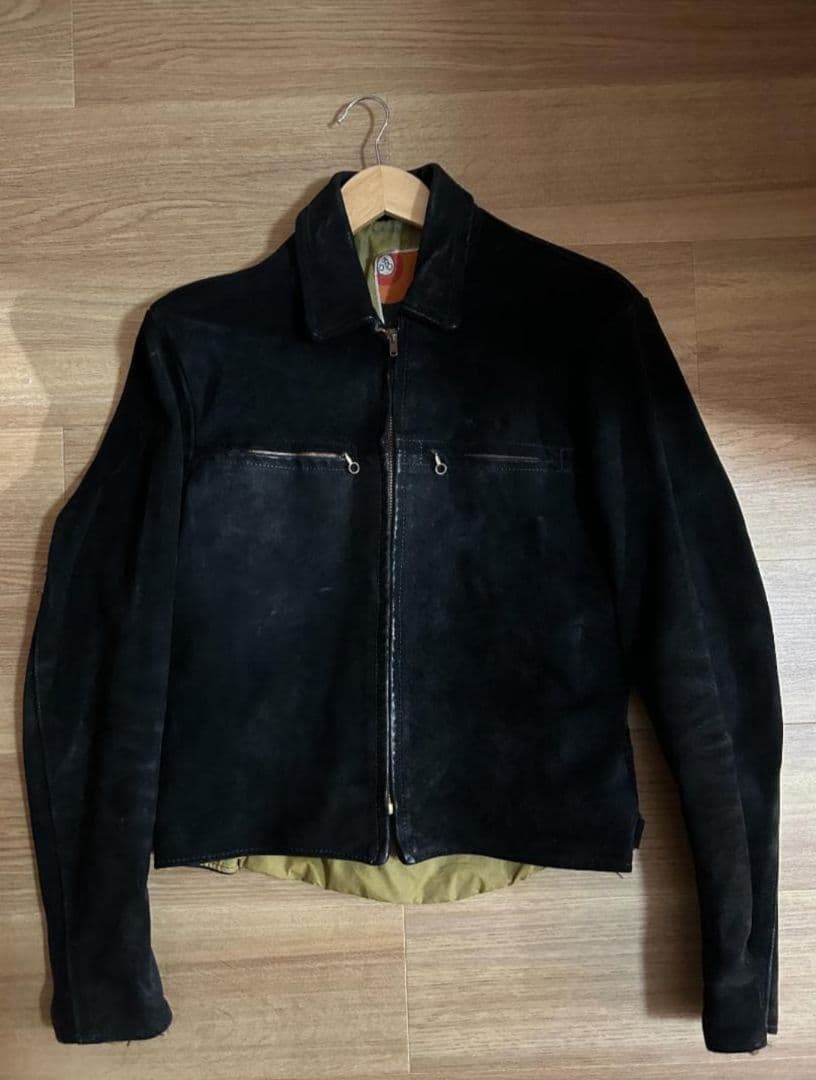 50s〜60s vintage スエードスポーツジャケット スポジャケ