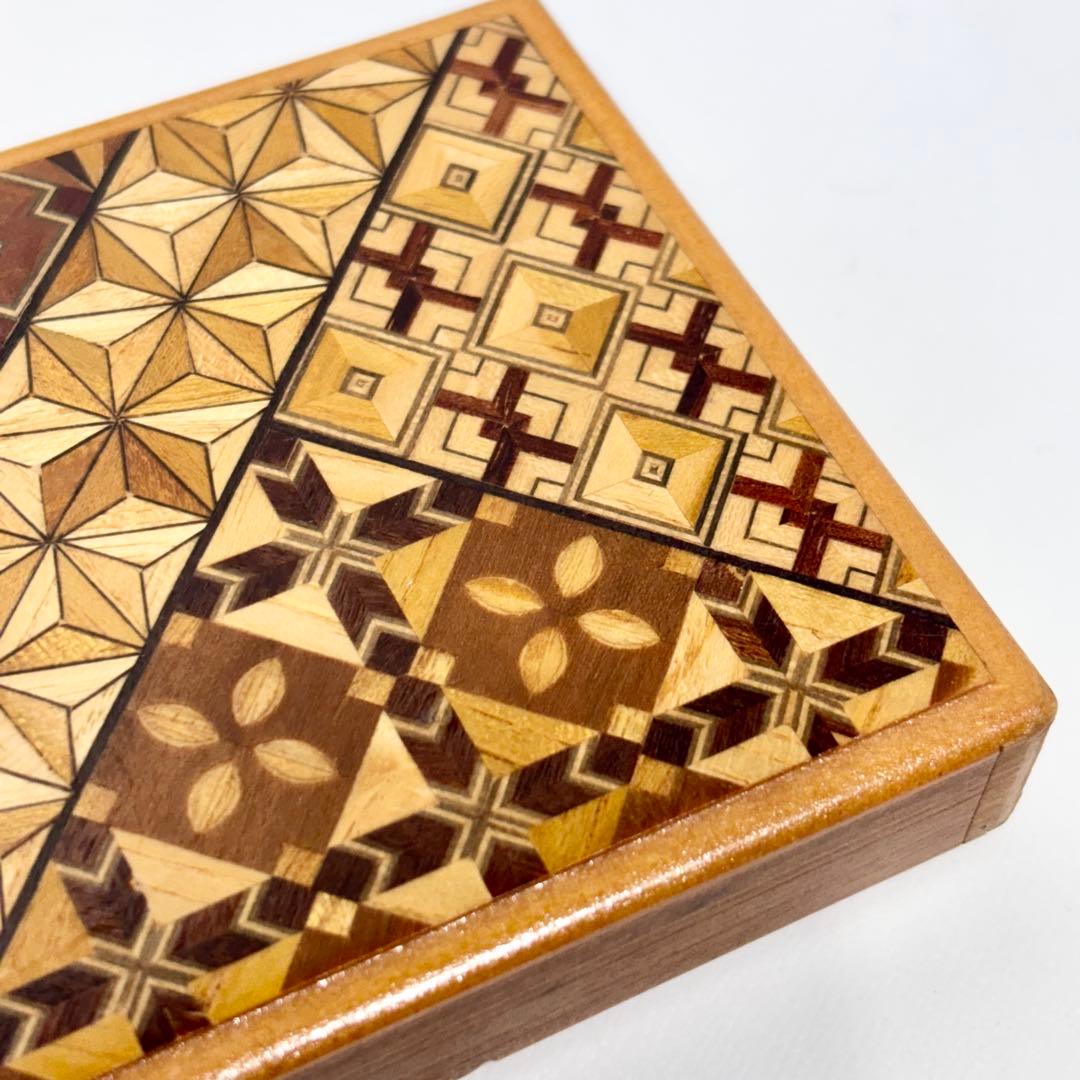 箱根寄木細工 からくり箱 小物入れ ティッシュケース まとめ売り