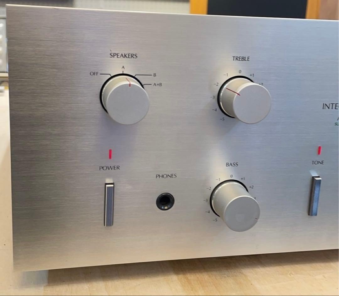 サンスイ AU-D607F プリメイン アンプ シルバー 動作品