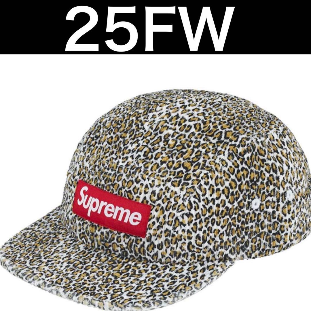 Supreme Corduroy Camp Cap レオパード 美品