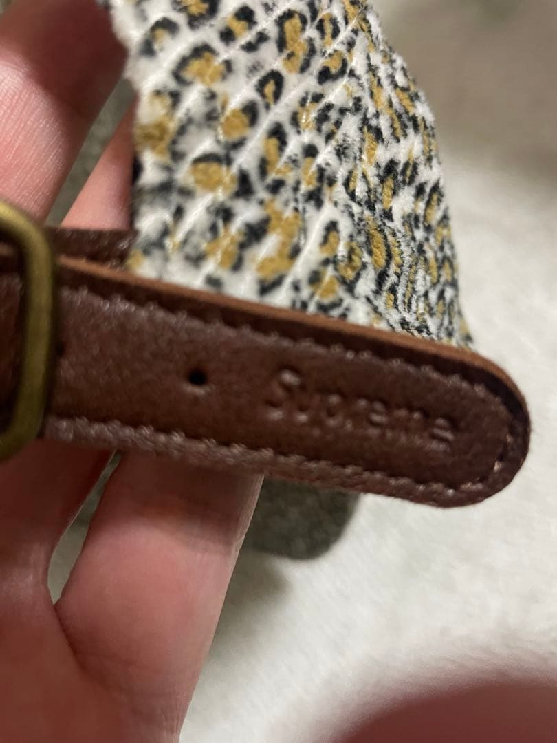 Supreme Corduroy Camp Cap レオパード 美品